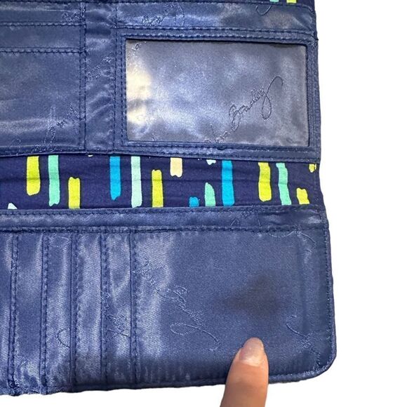 Vera Bradley Katalina Blues Hipster Crossbody & Continental Wallet Matching Set - Picture 9 of 14
